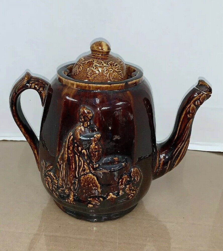 Bennington Potters Brown Glaze Tea/coffee Pot