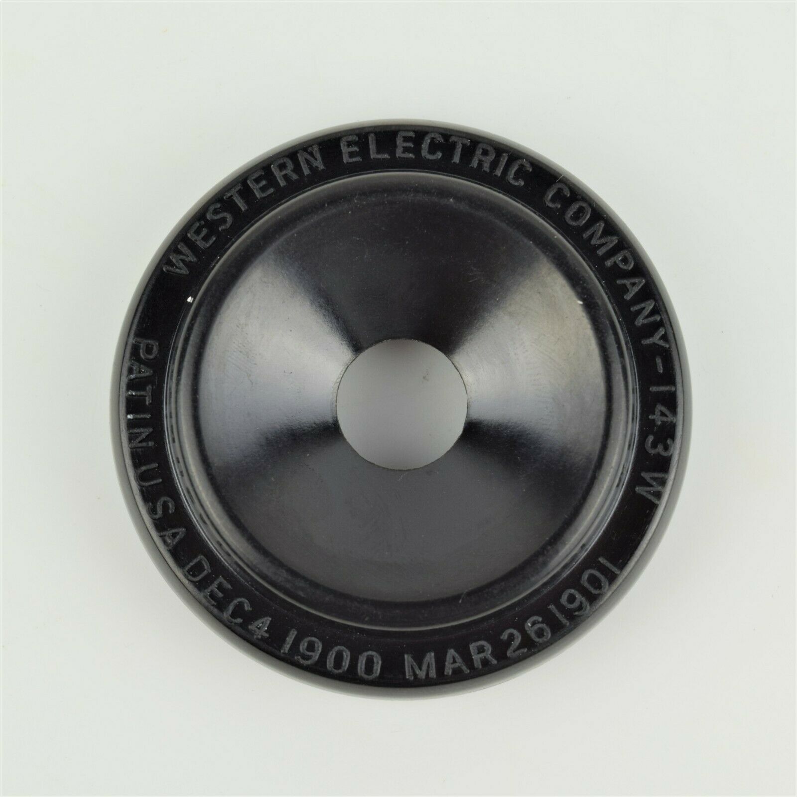 Vintage Antique Western Electric 143w Receiver Cap Highest Quality - Sku - 20473