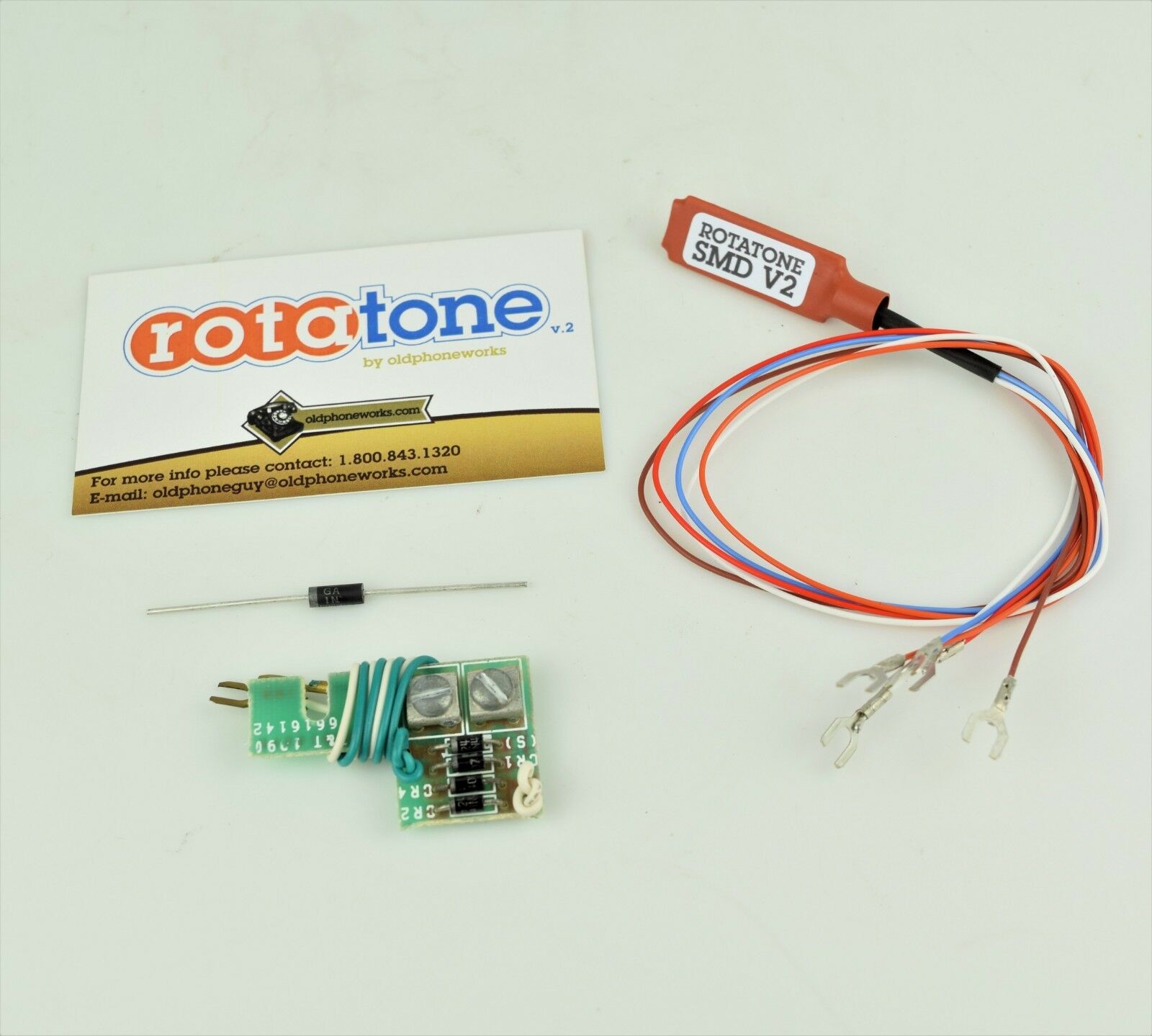 Antique Rotary Telephone Pulse To Tone Converter - Rotatone